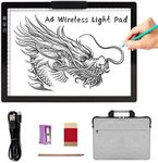 A4 Wireless LED Light Pad with Carr