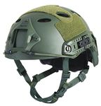 OneTigris PJ Type Lightweight Tactical Safety Fast Helmet for Outdoor Airsoft Paintball CS Game (OD Green)