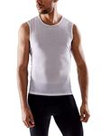 CARFT Cool MESH Superlight Sleeveless Baselayer Men White