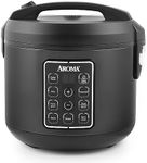 AROMA® 12-Cup (Cooked) Digital Rice & Grain Multicooker (ARC-966BD), Black