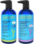 PURA D'OR Scalp Therapy Shampoo & C