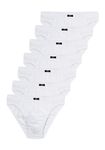 s.Oliver Men's Jh-1sl_ls Underwear, White, XL (Pack of 7)