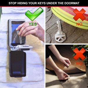 Master Lock Wall Key Safe – Secure Outdoor Key Storage Box