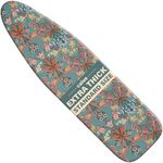 caius Easy Installation 15x54 Ironing Board Cover and Pad - Elastic Edge, Applicable Standard Size Iron Board Cover, Stain Resistant, Setup for Effortless Ironing Experience