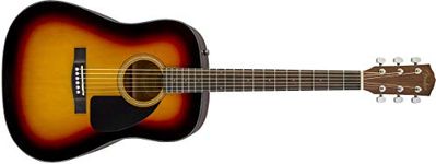 Fender CD-60 Dreadnought V3 DS Acoustic Guitar - Walnut Fretboard - Sunburst, Comes with Free Virtual Lessons