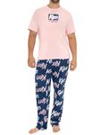 Barbie Pyjamas For Men | Ken Mens Pyjamas | Cotton Mens PJs Sets | Pink XL