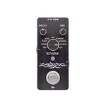iSET Digital Reverb Guitar Pedal with 9 Modes Guitar Effect Pedal for Electric Guitar Bass True Bypass