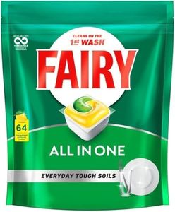 Fairy All In One Lemon Dishwasher Tablets 90 Pack