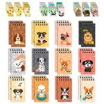 24 Dog Mini Notebooks for Kids Party Favors, 12 Design Dog Themed Party Favors for Kids 3-5, 2.4x4in Birthday Party Favors Kids, Dog Party Favors for Kids, Kids Notebook, Kids Party Favours