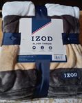 IZOD Brandon Stripe Throw Blanket