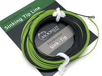 Moonlit Floating Fast Sink Tip S5 Fly Line (Black/Olive) (5wt line)
