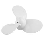 Qiilu Motor Propeller, 7 1/4 5-A 3 Blades Aluminum Propeller Boat Outboard Motor for Hangkai 3.5HP