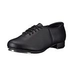 Theatricals Adult Lace Up Tap Shoes, Black, 9.5