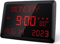 Raynic Digital Clock, 11.5" Large D