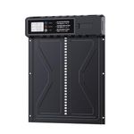 Haipky 2024 Newest Opener Automatic Chicken Coop Door with Timer and Manual Mode | Anti-Pinch Aluminum Alloy | Large Programmable LCD Screen | Low Battery Warning | 36 * 27.5cm/14.17 * 10.83in