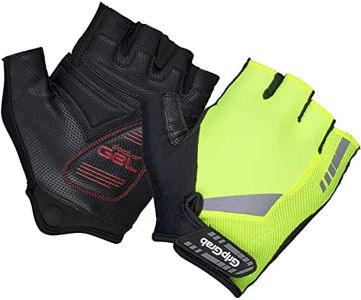 GripGrab ProGel Hi-Vis Padded Glove, Fluo Yellow, XS