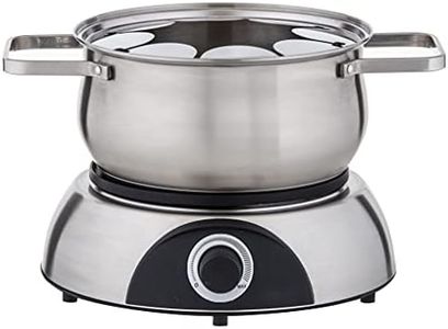 Davis & Waddell Stainless Steel 1.3 Litre Electric Fondue Set 11 Piece