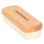 Shoe Mistri Rubber Crepe Soft Shoe Brush - Suitable for Leather Cleaning Suede & Nubuck Boots, Bags and Belts (Handcrafted Suede Brush for Shoes), Multicolour