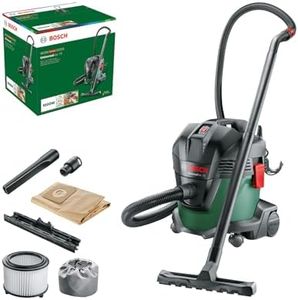 Bosch Home & Garden Bosch 1000W Wet & Dry Vacuum Cleaner & Blower, 15L, Work Shop Vac, High Suction (UniversalVac 15)