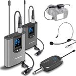 Alvoxcon UHF Dual Channel Wireless 