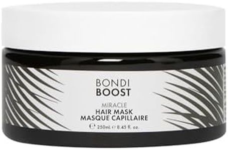 BondiBoost Miracle Mask 8.45 fl oz - Deep Conditioner Hair Mask for Thinning Hair Types - Promotes Thicker, Healthier, + Fuller Hair - Repair Dry Damaged Hair - Vegan + Cruelty-Free - Australian Made