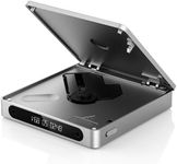 FiiO DM13 Multifunctional Portable Stereo CD Player with Long-Lasting Battery, Supports USB Ripping, Optical/coaxial/3.5mm/4.4mm outputs (Silver)