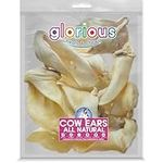 Deliciously Healthy Dog Treats 100% All-Natural, Premium, Air-Dried Cow Ears - Nutritious, Long-Lasting Chews That Promote Dental Health & Satisfy Chewing Instinct