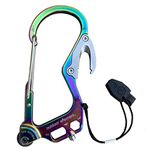 OUTDOOR ELEMENT Fire Escape, Emergency Escape Tool, Seatbelt Cutter, Window Breaker, Multi Tool, Fire Starter, Carabiner, and Much More