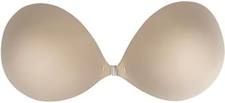 NOOD New York Women's Push-Up Luxe Adhesive Bra, No.3 Buff, 32-40D