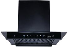 Elica 60cm 1500 m3/hr Filterless Autoclean Kitchen Chimney with 15 Years Motor WARR & 5 Years Comprehensive | FLAT FL 600 HAC LTW MS NERO | Black | Touch + Motion Sensor Control