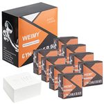 WEIMY Gym Chalk Blocks(8 x 2oz Blocks), Sport Hand Chalk for Gymnastics, Rock Climbing, Weightlifting, Power Lifting, Easy Grip, Moisture Absorbing, Magnesium Carbonate Chalk