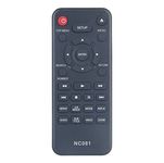 NC081 New Replacement Remote Control fit for FUNAI Blu-ray Disc DVD Player DP100FX5