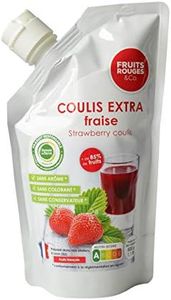 Coulis de fruits - Fraise France lot de 2x500g - FRUITS ROUGES & Co.