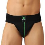 Boldfit Men's Cotton Blend Briefs Solid (Pack of 1) (GYMSUPPORTERBLACKGREEN-M_Green