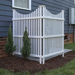 Zippity Outdoor Products ZP19036 Huntersville Privacy Screen, White