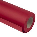 RUSPEPA Kraft Paper Roll - 17.5 inches x 32.8 feet - Recyclable Paper Perfect for Wrapping, Craft, Packing, Floor Covering, Dunnage, Parcel, Table Runner, Red