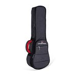 Crossrock Tenor Ukulele Bag with 10mm Padded Backpack Straps in Dark Grey (CRSG107TUDG)