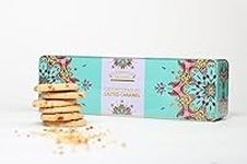 Farmhouse Luxury Finest Butter Biscuits Salted Caramel Gift Tin - 225 Grams, Perfect for Gifting Mothers day, Fathers Day, Anniversary, Thank you, Easter, Christmas Day, All Occassions