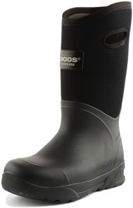 BOGS Mens Bozeman Tall Snow Boot, Black, 11
