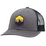 Lindo Trucker Hat - Mountain Sky (Graphite/Black)