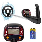 Metal Detector for Kids, 6”IP68 Waterproof Search Coil with LCD Display, Lightweight and High Accuracy Detector, Adjustable Kids Metal Detector Kit for Kids Detecting Gold Coin