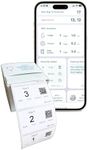 Cubtale Smart Milk Bag Labels - Milk Expiration, Inventory and Storage Tracking, Caregiver Access to Breastmilk Details with QR Code - Consecutively Numbered Self-Adhesive Labels, 1-500