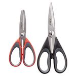 Zyliss 30200 9" Household Kitchen Shears, Red