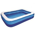 Hillington Jumbo Deluxe Rectangular Inflatable Family Swimming Pool 2.62m (103")