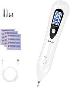 Muttermal Entfernen, Warzen Entfernen, Mole Removal mit 9 Stärke Stufen für alle Arten von haut-tag (Warzen, Muttermale, Tattoo, Pigmentflecken, Altersflecken), USB Aufladbar mit LCD-Bildschirm