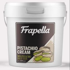 Pistachio Cream 1kg – Premium Turkish Pistachio Paste with 30% Pistachio, Gourmet Dessert & Bakery Filling, Food & Beverage Professional Use