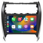 Android 13 [2GB+32GB] Car Radio Compatible for Toyota Camry 2012 2013 2014, 10 Inch Touch Screen with GPS/FM/AM/SWC, Support Wireless CarPlay Android Auto