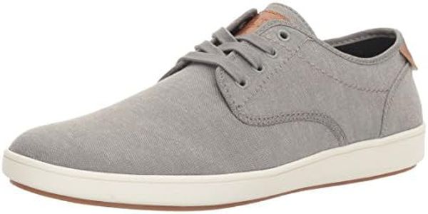 Steve Madden Men's Fenta Fashion Sneaker, Grey Fabric, 11