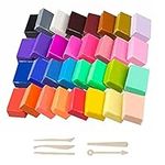 Clay Starter Kit Polymer 32 Colors 