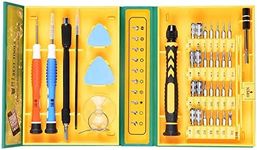 MMOBIEL Repair Tool Kit Multipurpose - 38 Pcs Magnetic Screwdriver Set Compatible with iPhone, iPad, MacBook, Samsung, Laptop, PC, Tablet, Playstation, Xbox and More - Incl. Storage Box